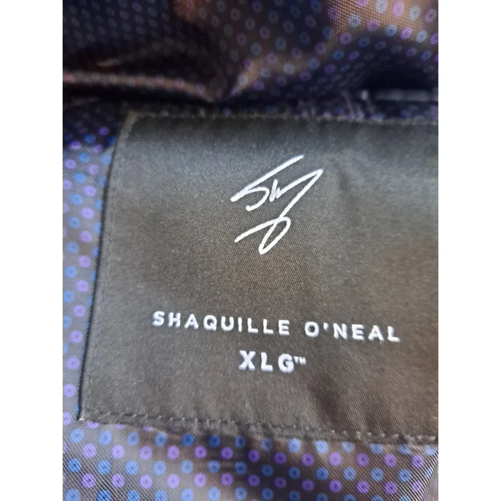 Shaquille O'Neal‎ Blazer Sport Coat Plaid Modern Fit Jacket XLG
